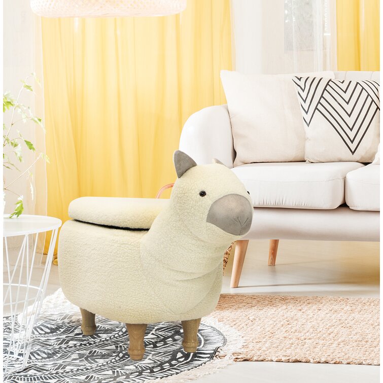 Critter Sitters Llama Storage Ottoman